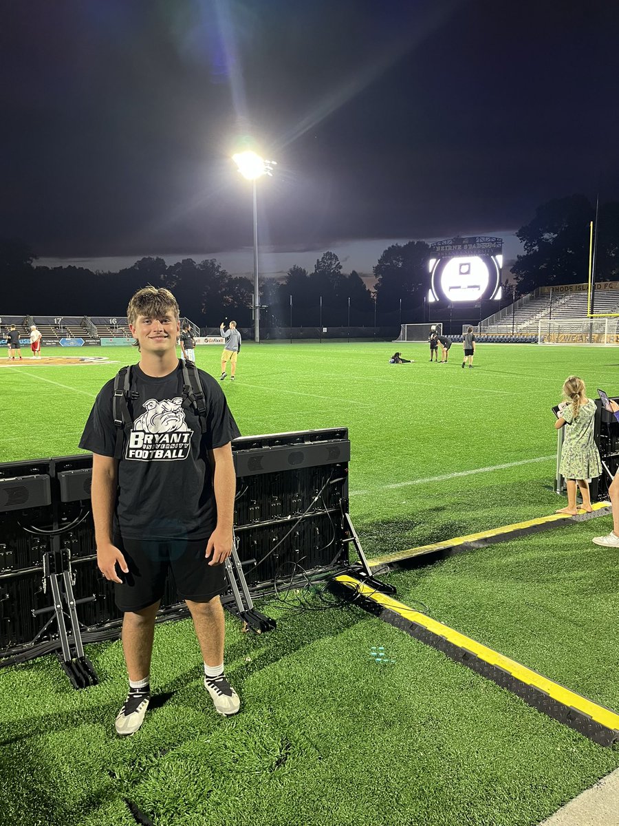 Had a great time competing at <a href="/BryantUFootball/">Bryant Football</a> last week! <a href="/CoachStephenWCE/">Coach Stephen</a> <a href="/WCEastFootball/">WC East Vikings Football</a>