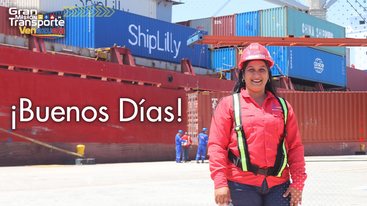 #BuenosDías La Gran Misión Transporte Venezuela avanza a pasos agigantados en pro de la movilidad de nuestra Patria
#LaGMTVzlaIndetenible