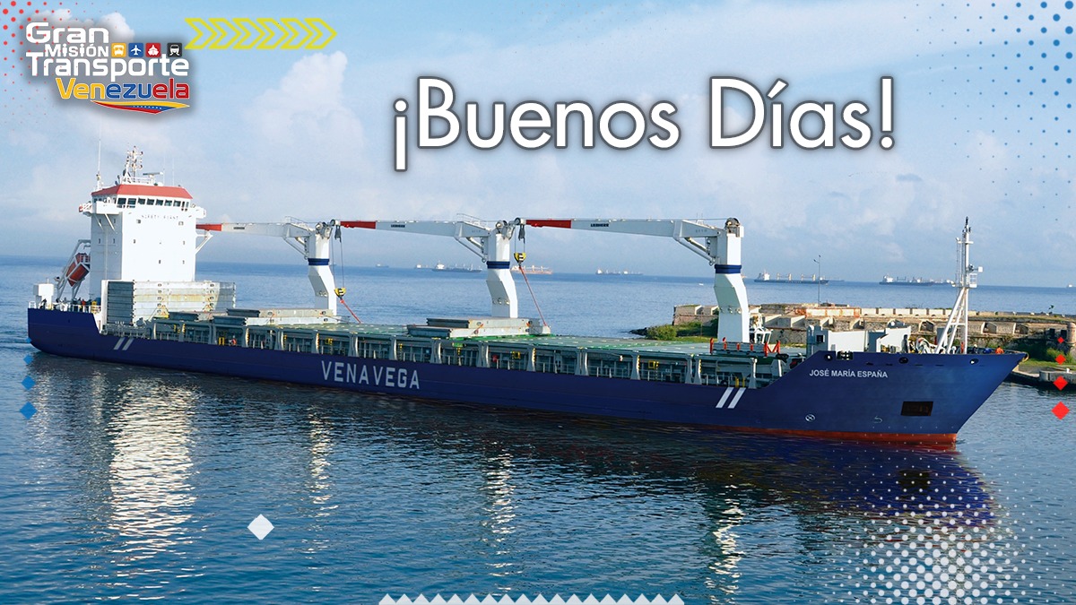 ¡La Gran Misión Transporte Venezuela te desea buenos días! Continuamos avanzando en la construcción de la Venezuela Potencia
#LaGMTVzlaIndetenible