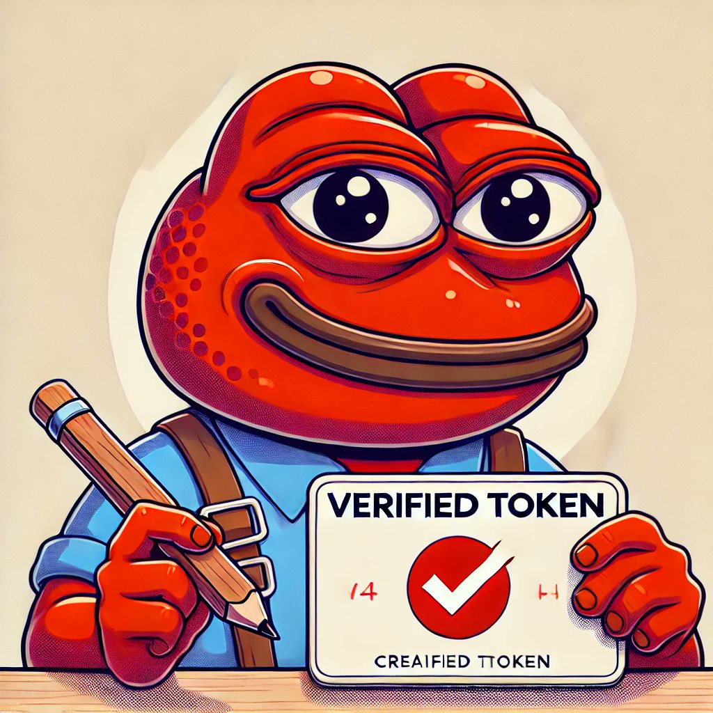 It took a while but we got it!  📣📣📣

We have it.

Verified Token ❤️❤️❤️
$PeiPei on $Ton

t.me/PeiPei_Ton