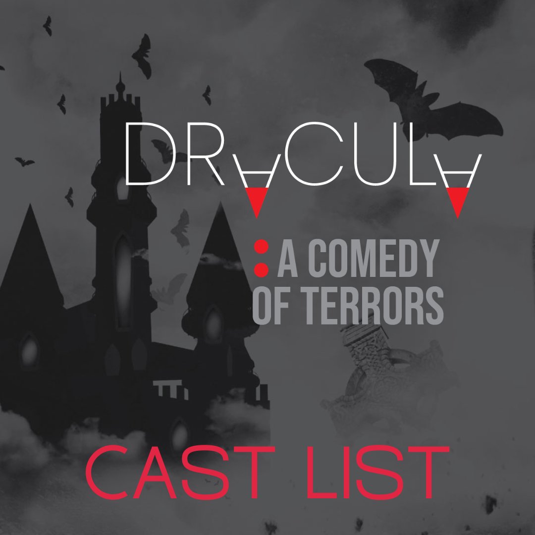 We have a Dracula cast! dmplayhouse.com/events/dracula/