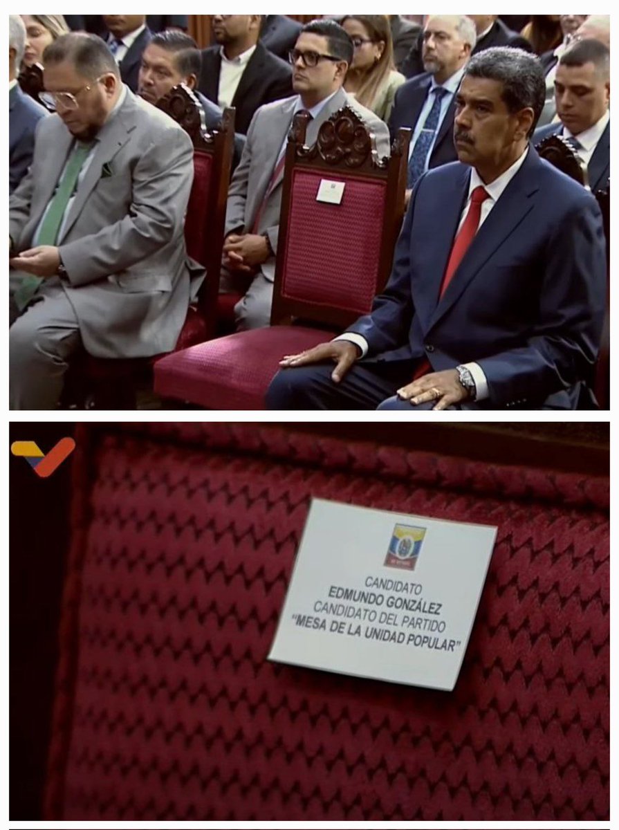 Denuncian un supuesto fraude. El Tribunal Supremo de Justicia, para aclarar el asunto, invita a todas las partes a presentar sus actas para cotejarlas y comprobar si hay indicios de fraude. Los que denuncian fraude no se presentan y EEUU reconoce como presidente a su candidato.