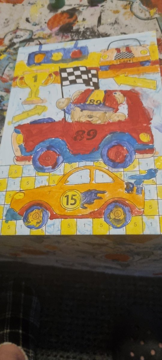durhamsafc1994's tweet photo. We just finished this painting since we got back 🏡 and enjoyed a @DurhamCricket win today but didn't expect to come home with 3 jigsaws #thanksadam https://t.co/M74gXDijCq