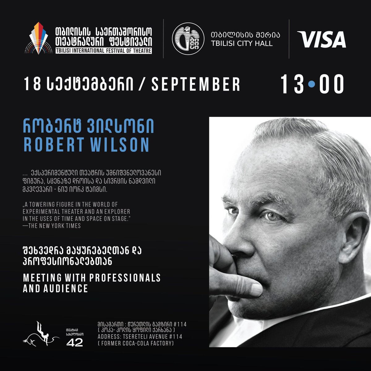 Tbilisi International Festival of Theatre (@tbsfestival) on Twitter photo 