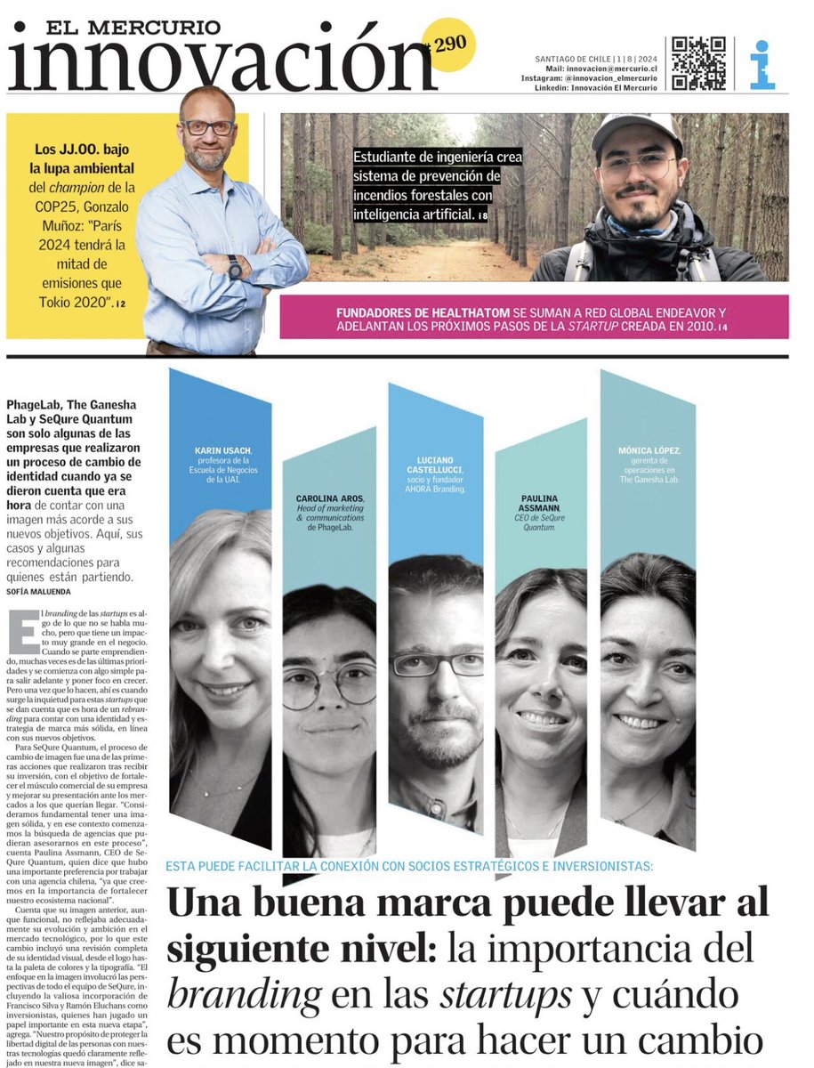 <a href="/scapeMasajes/">Scape</a> Chile 🇨🇱 en @ElMercurio_cl ✨🚀