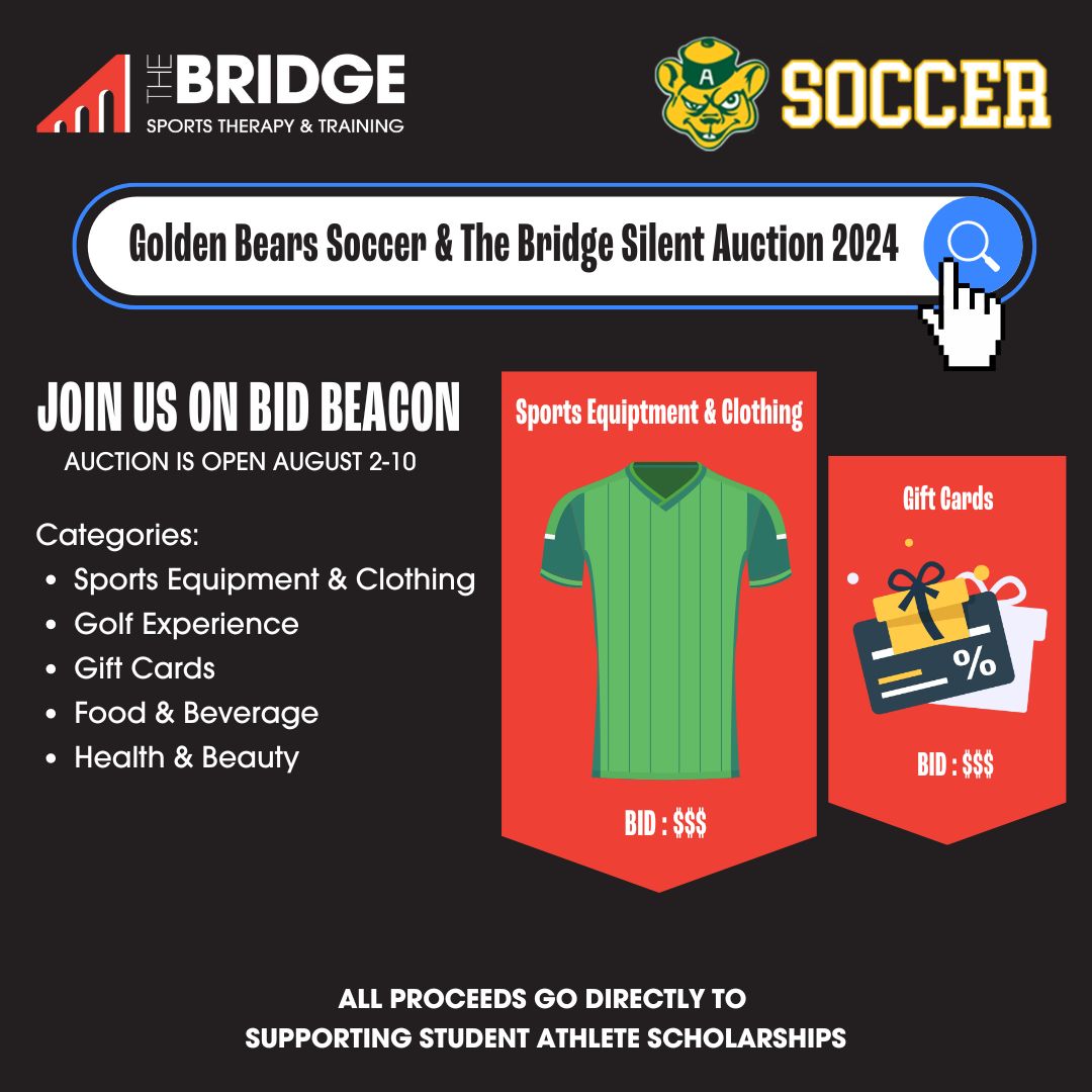 Our Silent Auction is now open - check out some of the great items available !
web.bidbeacon.com/share/auction.…
<a href="/thebridgefit/">The Bridge - Sports Therapy & Training</a>