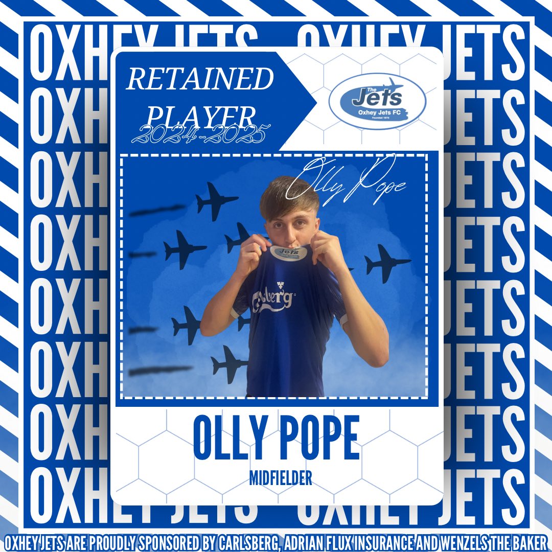 oxheyjetsfc's tweet photo. Midfield Maestro Olly Pope signed for the Jets as a 16 year old entering his first season at Senior football last year and barely put a foot wrong! 23/24 Young Player of The Year✈️ https://t.co/bbQzXkiVIV