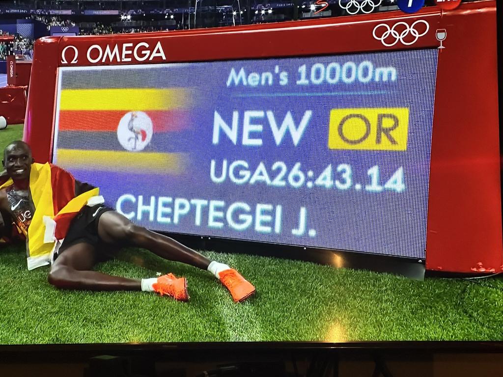 He powered to Olympic Gold, congrates to Cheptegei and Uganda!