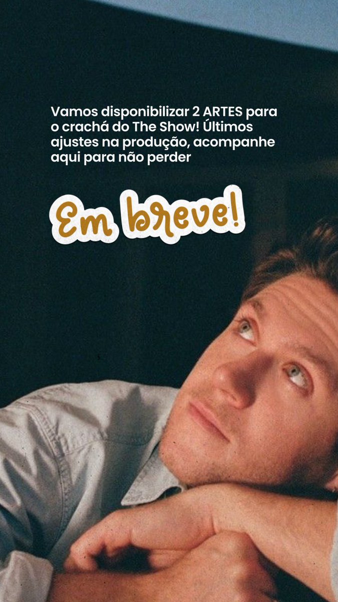 Foi aqui que pediram crachá do The Show? 🥹 Vem ai