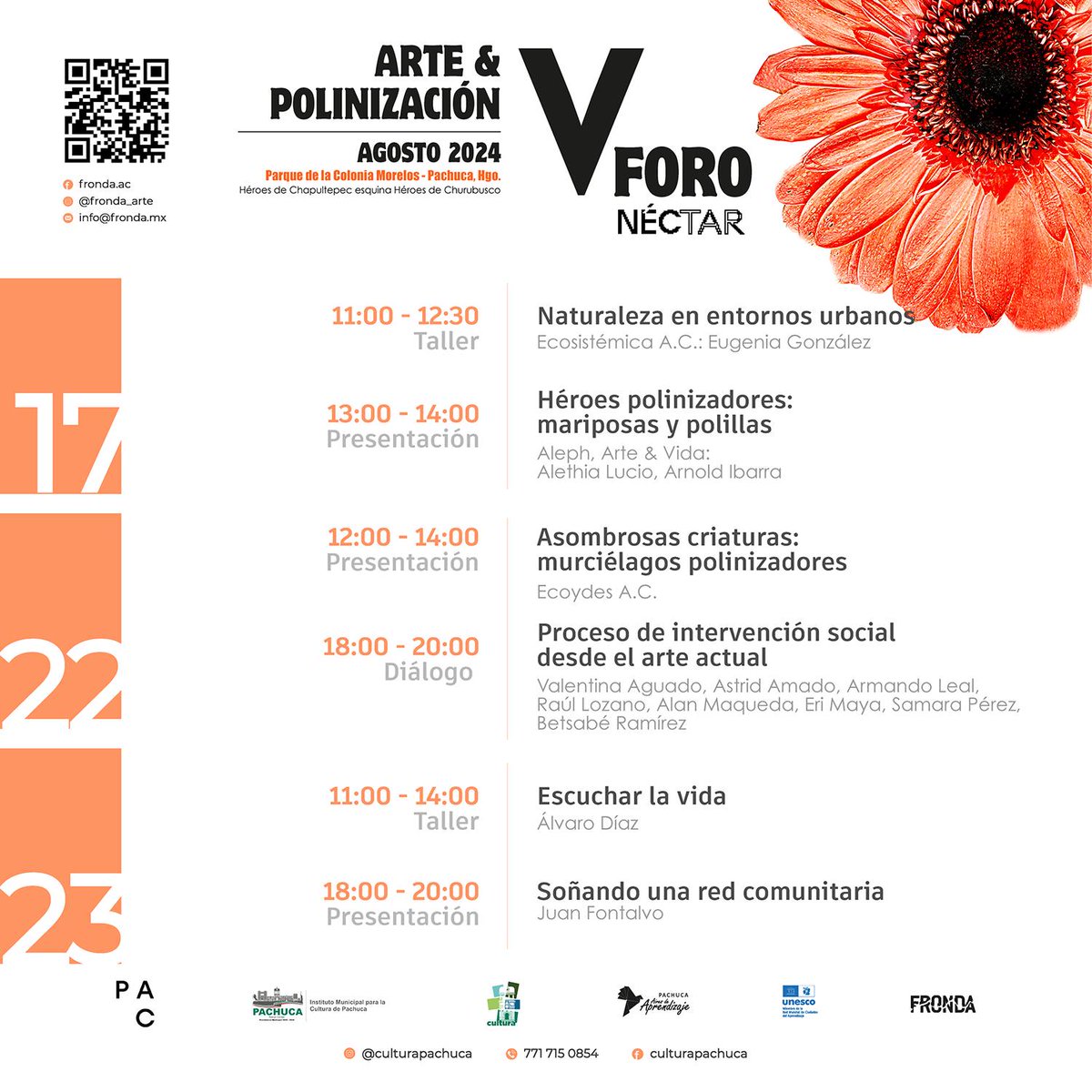 ParaisoColibri's tweet photo. Estaremos en Pachuca, Hidalgo, para el Quinto Foro Néctar, Arte &amp; Polinización. Los esperamos del 8 al 24 de Agosto en el Parque de la Colonia Morelos. 

#apoyosPAC #ComunidadPAC #artetransversal #artesocial #ArteColaborativo #arteyciencia #polinizacion https://t.co/hCBT4zeP7K