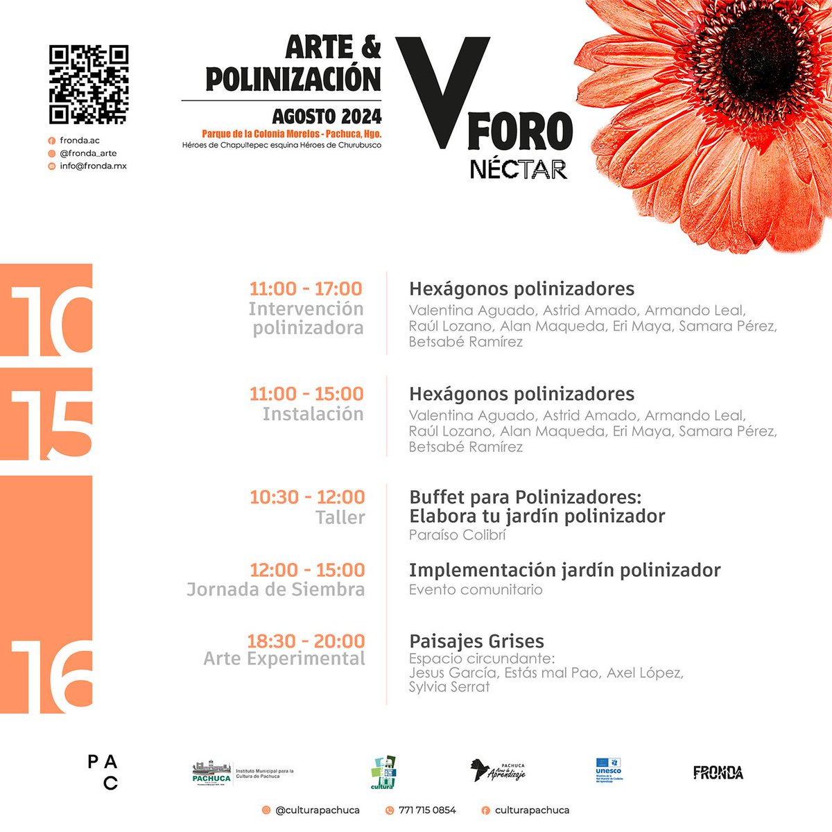 ParaisoColibri's tweet photo. Estaremos en Pachuca, Hidalgo, para el Quinto Foro Néctar, Arte &amp; Polinización. Los esperamos del 8 al 24 de Agosto en el Parque de la Colonia Morelos. 

#apoyosPAC #ComunidadPAC #artetransversal #artesocial #ArteColaborativo #arteyciencia #polinizacion https://t.co/hCBT4zeP7K