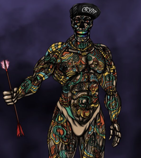 AprilTheRoo's tweet image. Wait! Are we showing up and showing off our rainbow 🌈 grills today 👀 @TheCrypt_Nfts @killabearsnft #CryptNFT #killabears