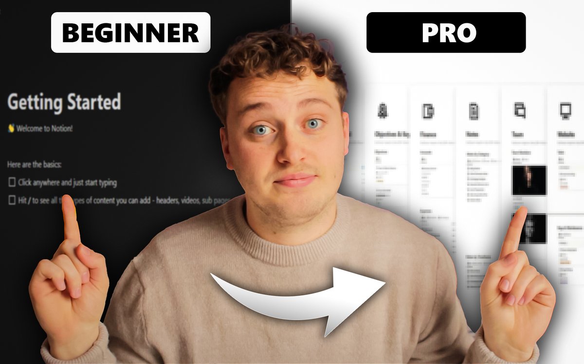 Are you an agency owner thinking about using <a href="/NotionHQ/">Notion</a> ?

I have the ultimate beginner Notion tutorial made specifically for YOU. 

Check out my 1 hour+ YouTube video!

Go from beginner to intermediate to pro in just 60 minutes.

👉🏻 youtu.be/Yc-00soAV0Q?si…