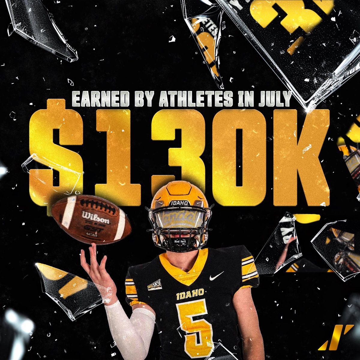 Record absolutely shattered.. Our athletes earned more money in royalties than any other month in Influxer history. Congratulations to our athletes!