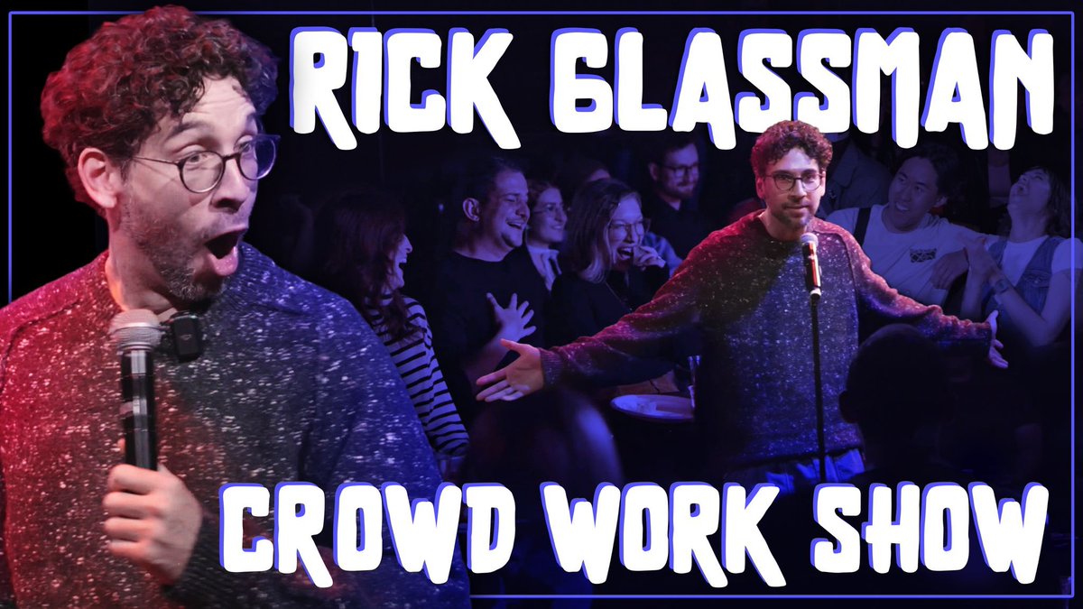 Rick Glassman | Netflix Is a Joke • Crowd Work Show [FULL SET]
youtu.be/oYqxVkjtKVc
