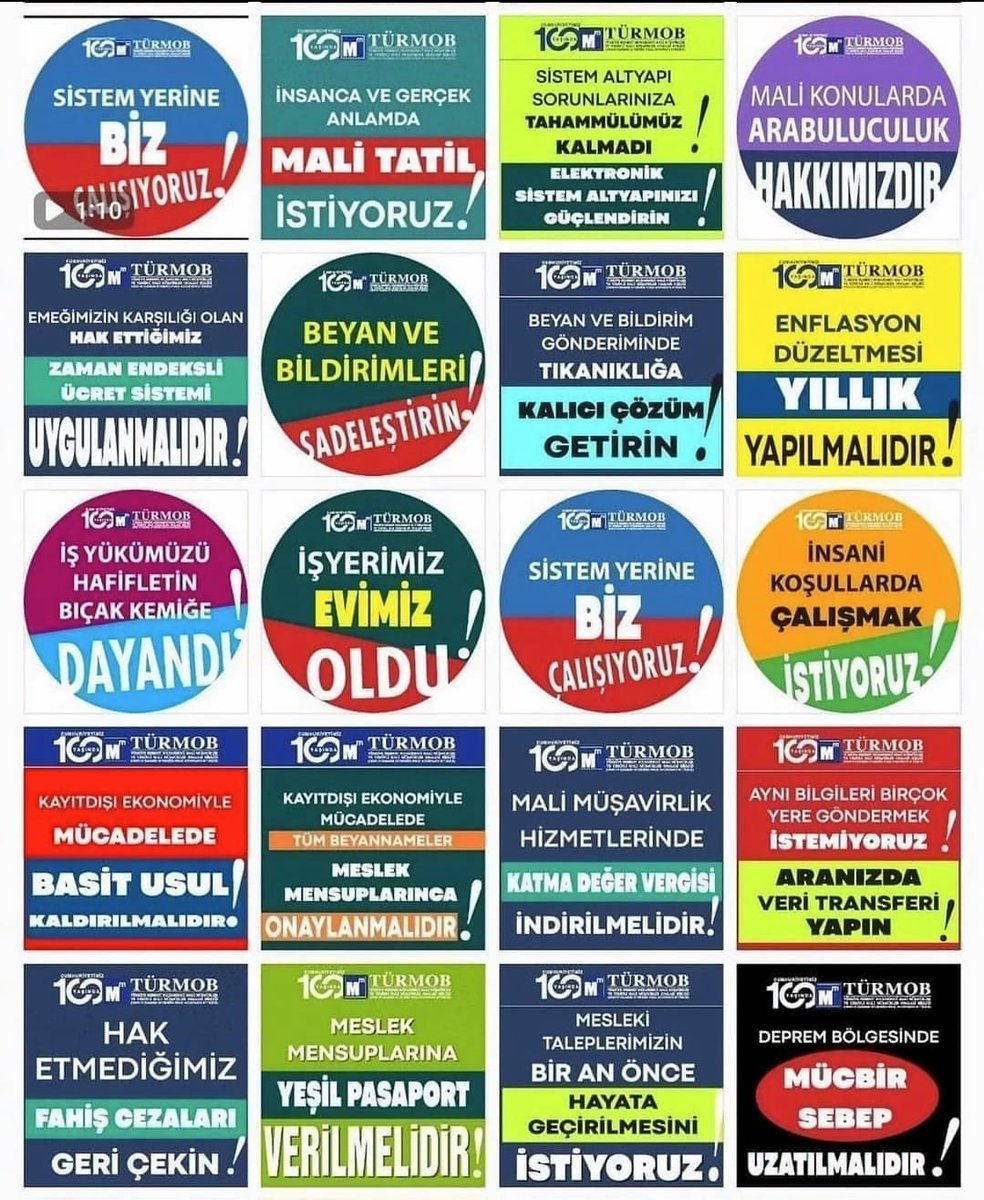 #MaliMüşavirlerMitingde