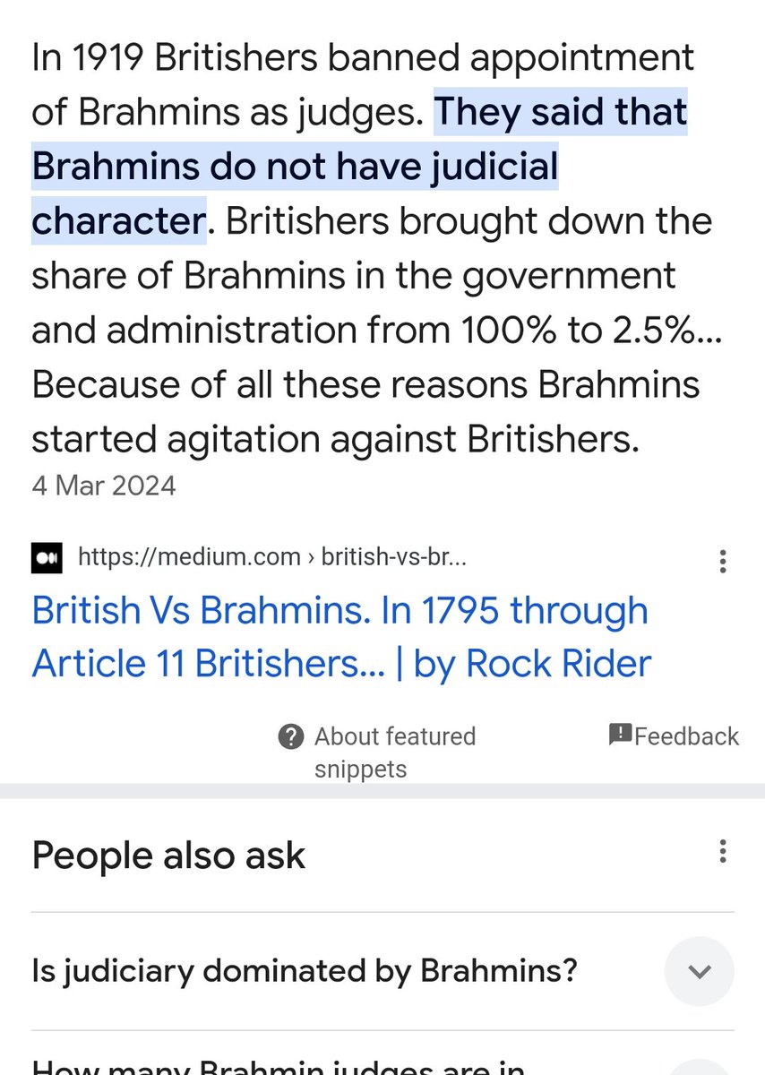 Pinkytiwariji's tweet photo. Brahmins and Brahminical system never had judicial character, neither do they have it now nor will they ever have it in future.
#EndCollegiumSystem
#DismissChandrachud
#SaveReservation
#DismissChandrachud https://t.co/YhyWWAvQ2H