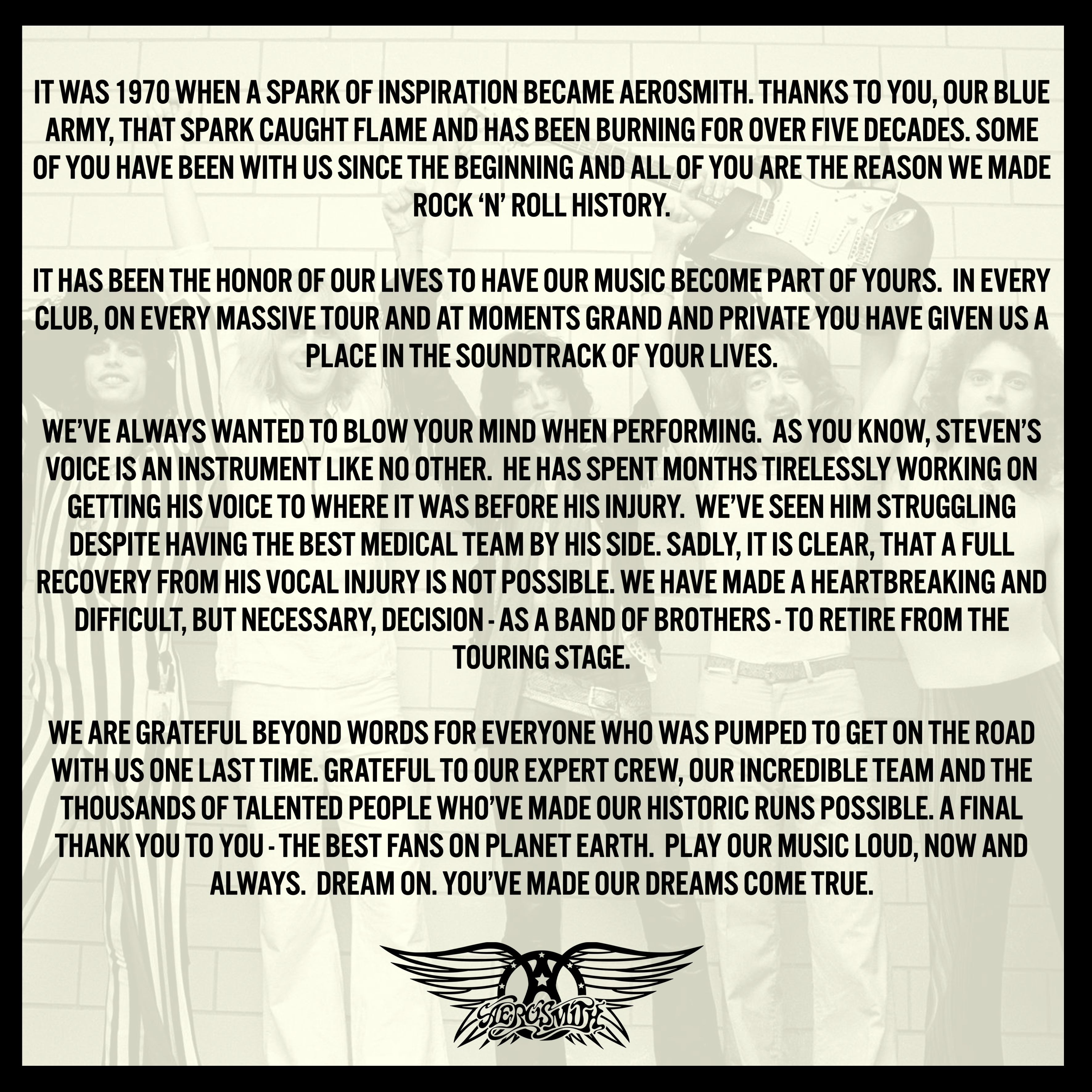 エアロスミス / AEROSMITH 日本レーベル公式 (@aerosmith_japan) / X エアロスミス / AEROSMITH 日本レーベル公式 (@aerosmith_japan) / X