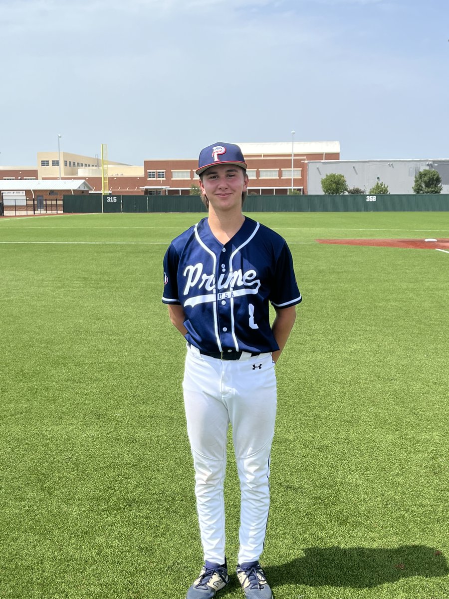 ✭Five Tool Texas✭ (@fivetooltexas) on Twitter photo F: <a href="/USAPrimeDFW/">USA Prime DFW</a> 2026 9, Tri Valley Tigers 2026 0
PoG: <a href="/ConnorLeeBB/">Connor Lee</a> 2-3, 3B, 3 RBI, R, BB, SB
Pitcher: Sam Baer 6 IP, 6K, H, 0R F: <a href="/USAPrimeDFW/">USA Prime DFW</a> 2026 9, Tri Valley Tigers 2026 0
PoG: <a href="/ConnorLeeBB/">Connor Lee</a> 2-3, 3B, 3 RBI, R, BB, SB
Pitcher: Sam Baer 6 IP, 6K, H, 0R