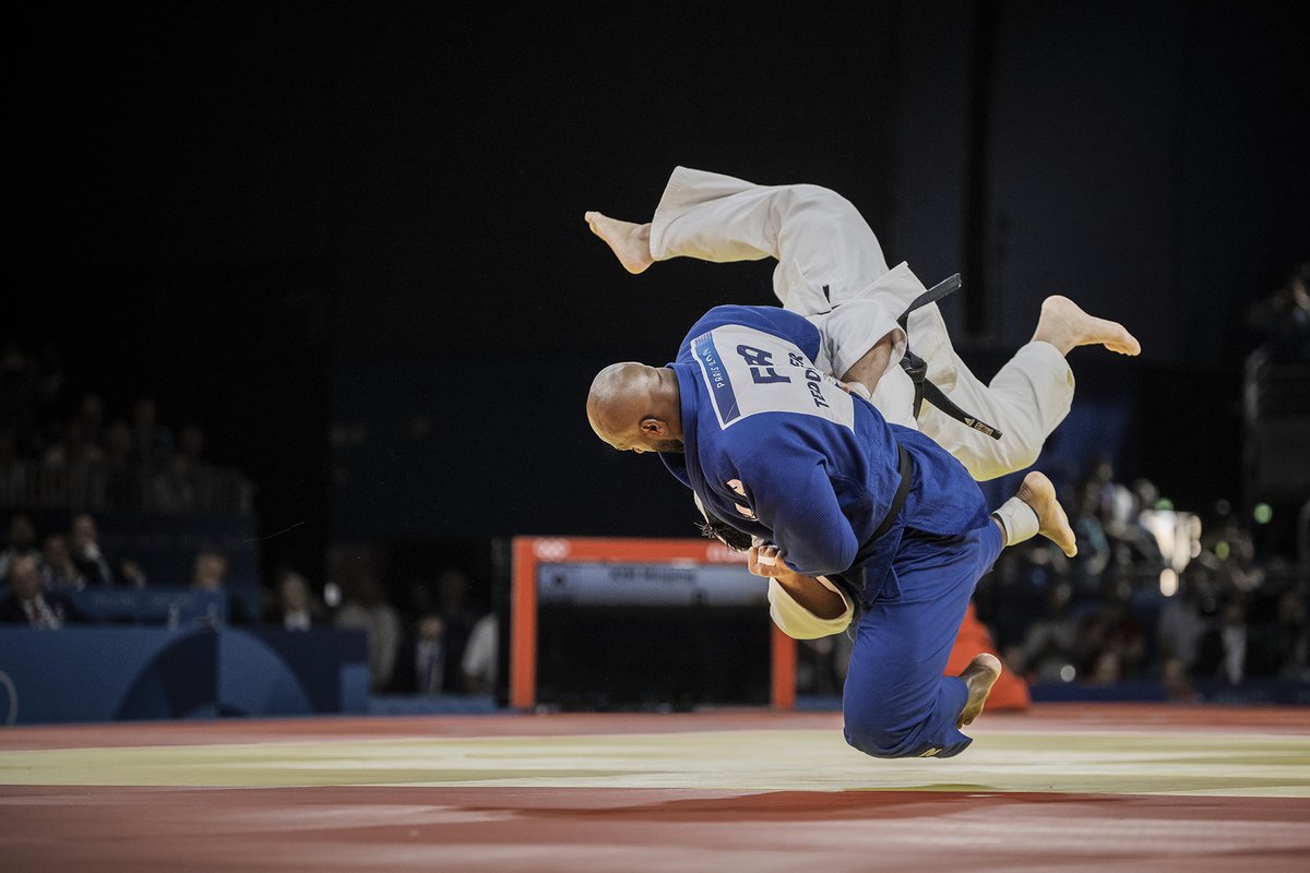JO 2024 - Judo - 2 août 2024 pour
<a href="/AbacaPhoto/">Abaca</a> #TeddyRiner #JOParis2024