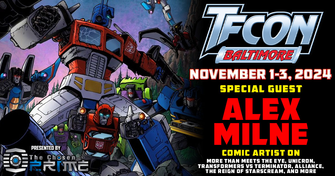 tfconofficial's tweet photo. 🇺🇸#TFcon is proud to welcome @markerguru to #TFconBaltimore 2024. He is the artist from #Transformers #MorethanMeetstheEye, #TransformersvsROM, the #Unicron mini-series & #TransformersvsTerminator!
Presented by The @ChosenPrime
🎟Tickets are on sale at https://t.co/ubiZFjLxaQ https://t.co/QJQOhqk3Wy