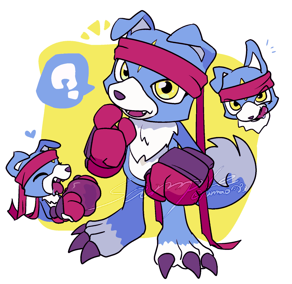 🐶🥊