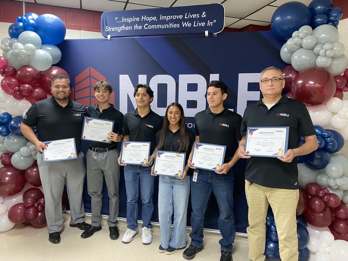 vlondrie's tweet photo. So proud of our students and teachers representing @LosFresnosCISD through summer internships and externships with Noble Construction and VRMC. I know these experiences will have lasting impact! #bethelight #makingadifference @CTELFCISD https://t.co/hAoqpOJNoN