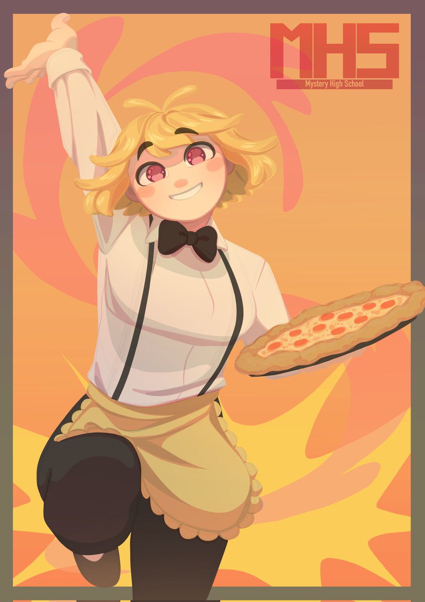 MHSeries00's tweet photo. ⭐ Un nuevo póster promocional ha aparecido ⭐

"¡Aquí está su orden! ¡Espero tenga un gran día!"

Créditos: @snowyowlart

#MHSseries #FNAFHS #FNAF https://t.co/IsiUaJypDk
