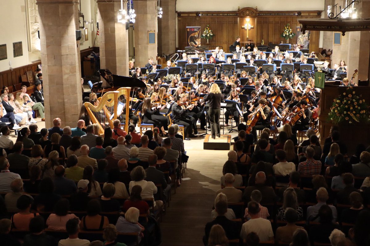 An amazing concert at <a href="/greyfriars_kirk/">Greyfriars Kirk</a> on Friday evening as part of the <a href="/edfringe/">Edinburgh Festival Fringe</a> to a sell-out audience of over 300 guests! Our young musicians were fabulous under the wonderful Sian Edwards, and our soloist, <a href="/ryanaccordion/">Ryan Corbett</a> had us mesmerised again, bravo!