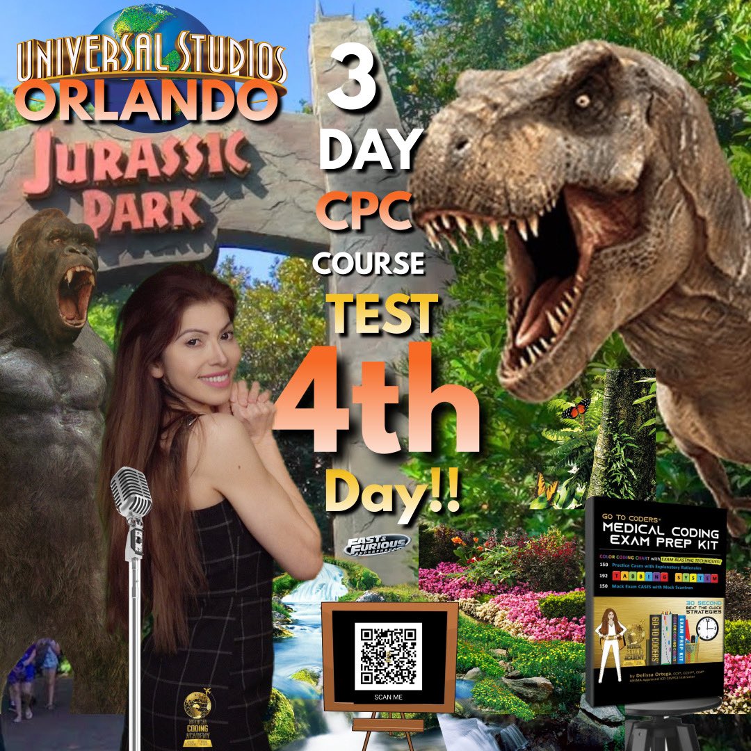 MedicalCodingAc's tweet image. Do whatever you can in order to attend the ORLANDO 3 Day course because its gonna pay you back 100 fold!!
August 21st -23rd
Video:
youtu.be/efxgOFMTLWw
Register:
medicalcodingacademy.org/shop/