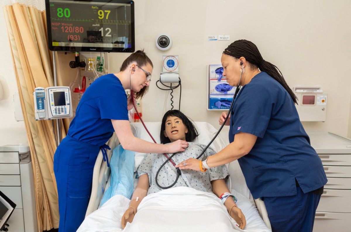 Exciting news! Barnes-Jewish College Goldfarb School of Nursing's state-of-the-art simulation labs were recently showcased on <a href="/fox2now/">FOX2now</a>. Discover how we're shaping the next generation of healthcare professionals!
🔗 in bio for more information. 
#NursingEducation #Simulation #VR