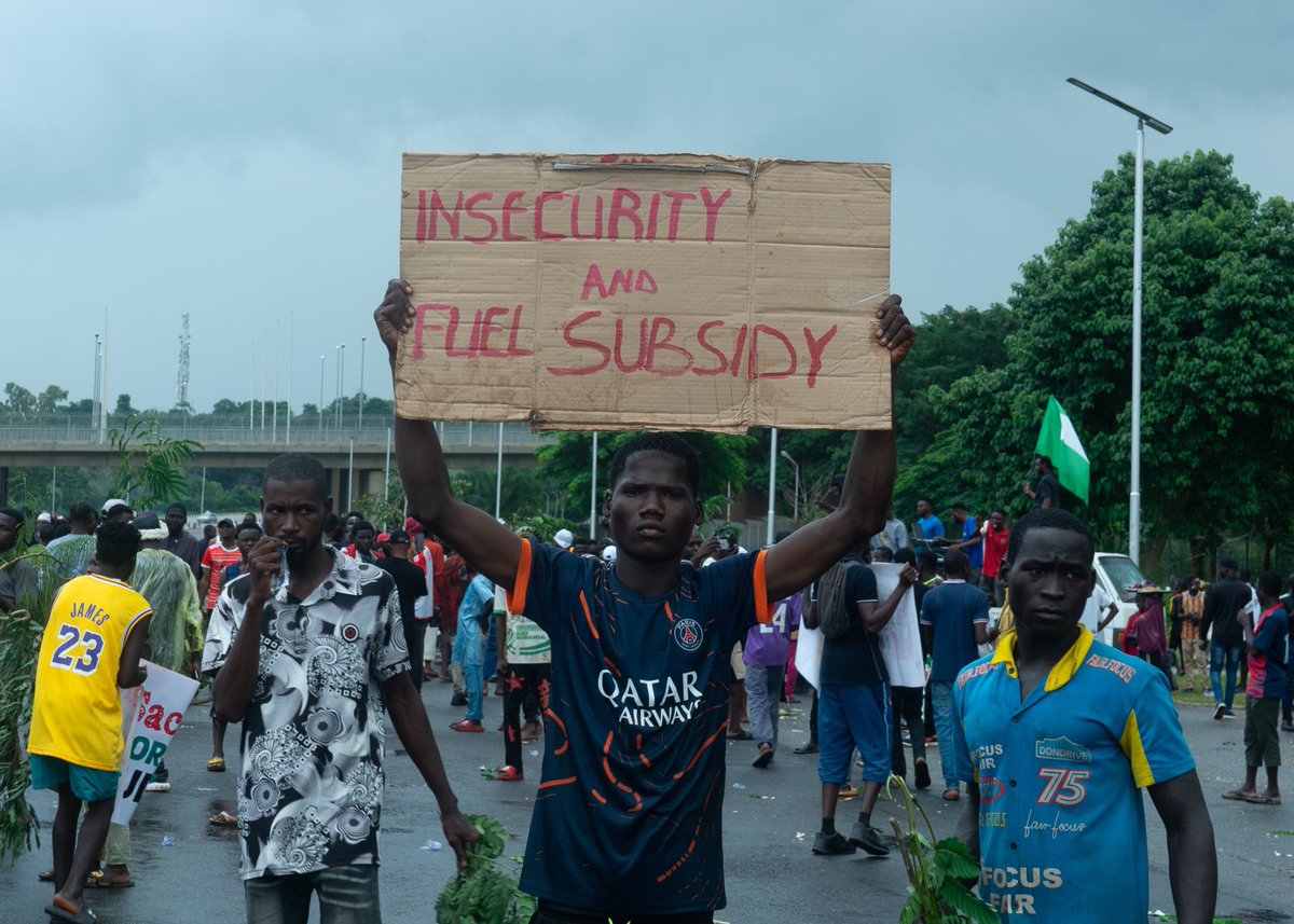 shady_gaz's tweet photo. The protest for #EndBadGovernance in Abuja at the Moshood Abiola Stadium earlier today https://t.co/24TKGxri3u