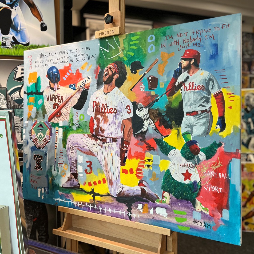 CherryHillMall's tweet photo. Aveo Custom Art Center has just what you need to liven up that blank wall in your home 🎨⚾ https://t.co/jSZ6AV3bl6