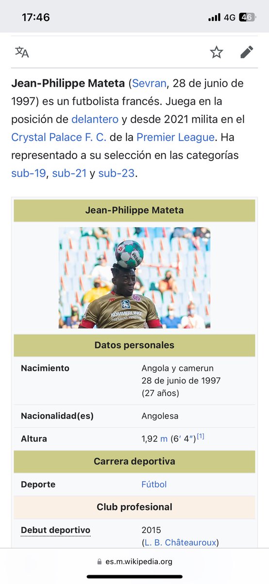 el verdadero juegan en francia pero son todos de angola