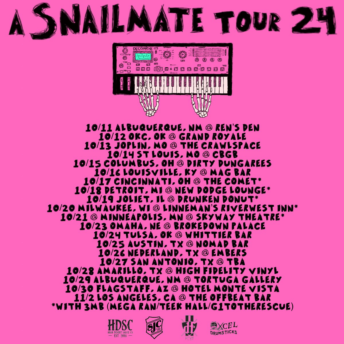 TOUR ANNOUNCEMENT!!!