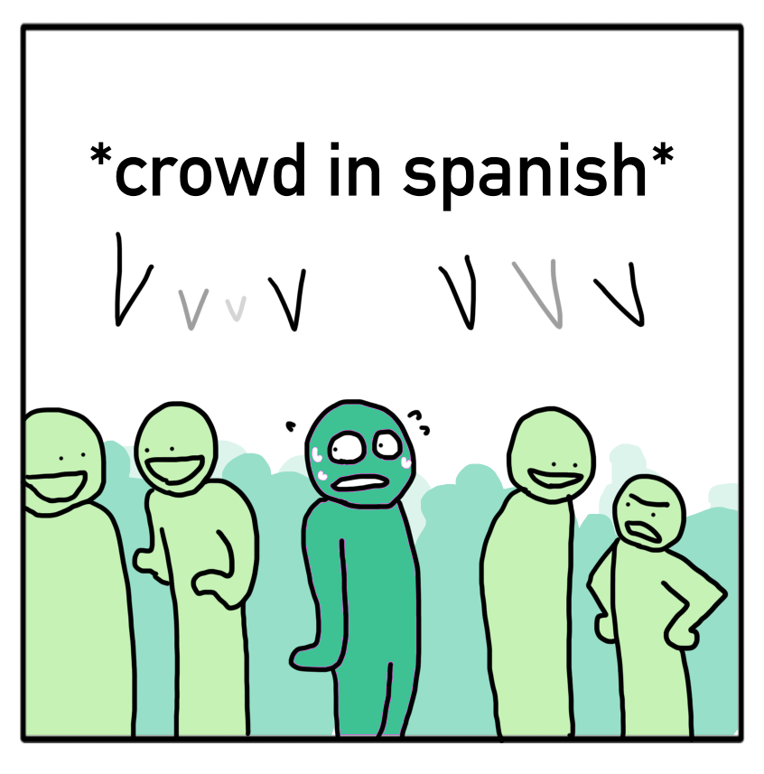 me after liking one tweet in Spanish 