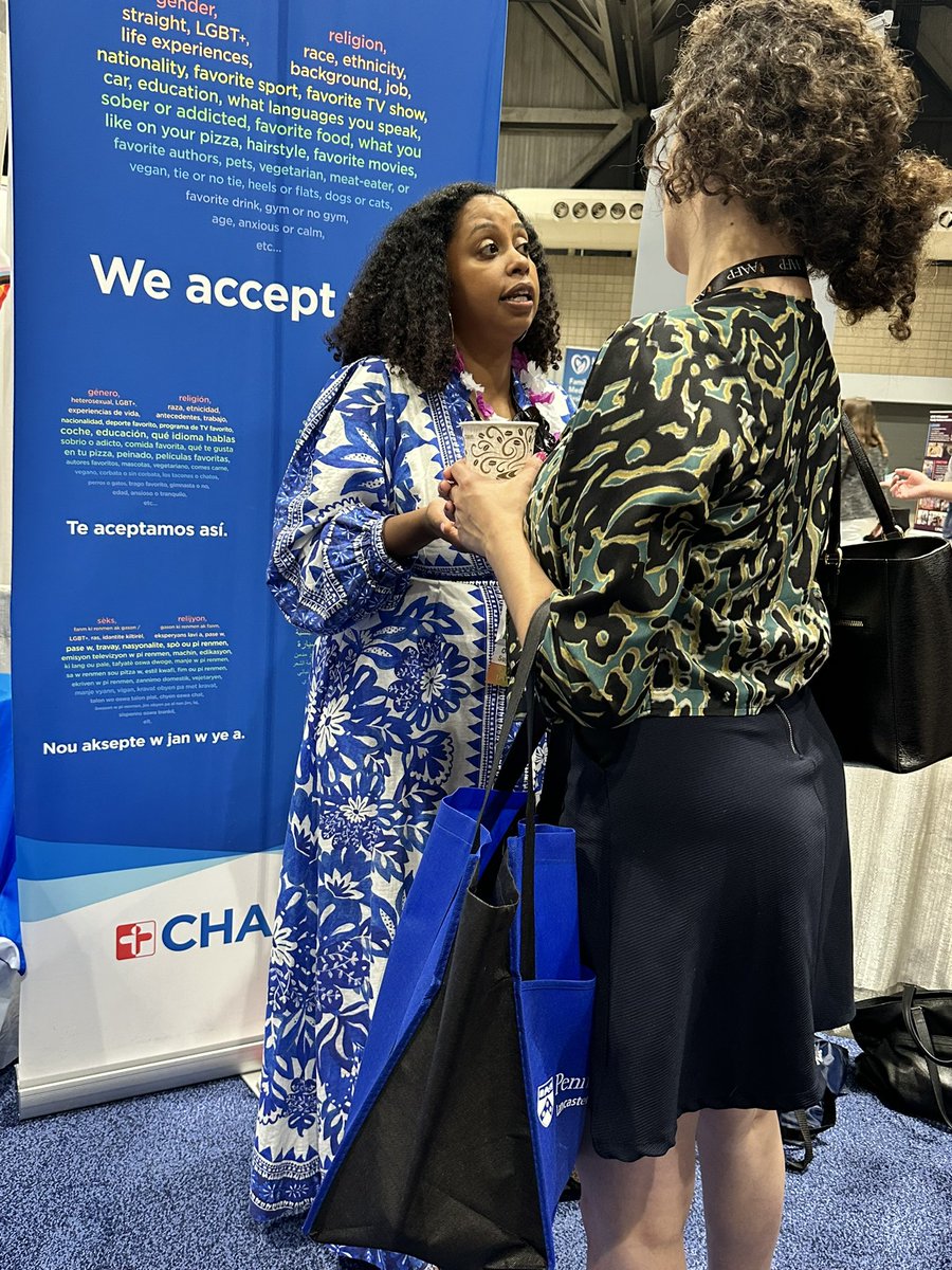 Working hard at Booth 2115! Come say hi to our team <a href="/caitdags/">Caitlin D'Agata</a> <a href="/mia_prifti/">Mia Prifti</a> <a href="/Esha_foguinha1/">Eesha</a> <a href="/jccorbett1014/">Janell C. Corbett</a> #AAFPNC #familymedicine #fmrevolution