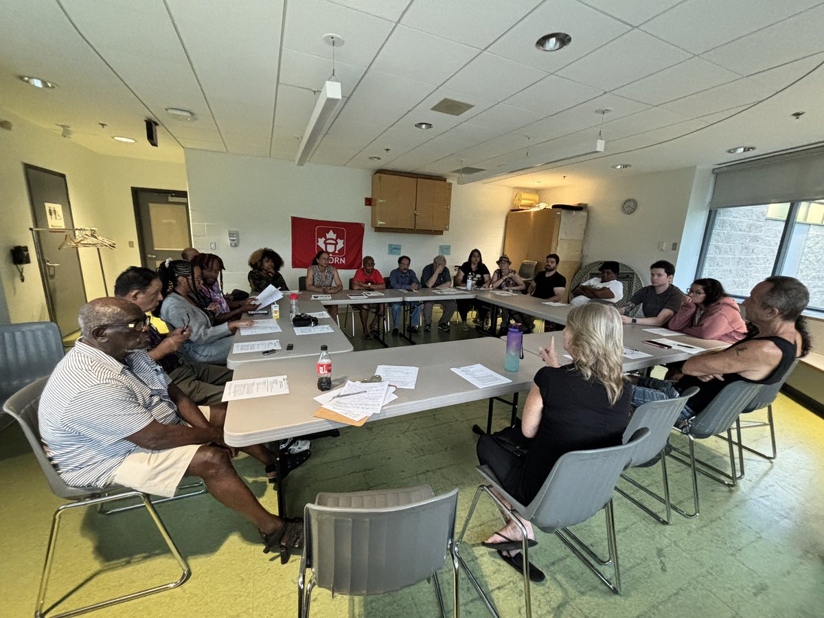 PeelACORN's tweet photo. Peel ACORN had our monthly chapter meeting yesterday at 7pm! Members had a lot to discuss about local tenant and community issues including extreme heat in rental units, Above-the-Guideline Rent increases (AGI's), maintenance issues, unresponsive management and more! https://t.co/7b6HZCqsAD