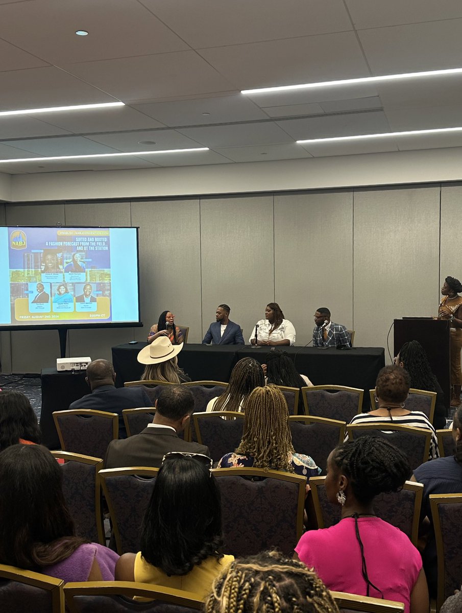 Gerron Jordan (@gerronjordan) on Twitter photo #NABJ24 Panel: Suited and Booted, a fashion forecast from the field… and at the station <a href="/AkemiHarrison/">Akemi Harrison</a> <a href="/GlennMarshallJr/">Glenn Marshall</a> <a href="/NewsWithLo/">Lauren Baker</a> <a href="/TreWardTV/">Tre Ward</a> #NABJ24 Panel: Suited and Booted, a fashion forecast from the field… and at the station <a href="/AkemiHarrison/">Akemi Harrison</a> <a href="/GlennMarshallJr/">Glenn Marshall</a> <a href="/NewsWithLo/">Lauren Baker</a> <a href="/TreWardTV/">Tre Ward</a>