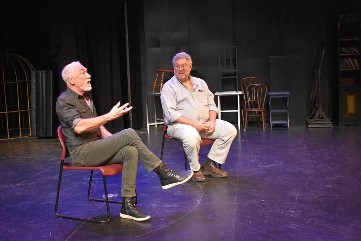 ucsbTD's tweet photo. We were thrilled to host the incomparable Patrick Page as our Michael Douglas Visiting Artist back in April! 

Patrick joined us for a Q&amp;A, hosted a Shakespeare workshop, and delighted us with his solo show "All the Devils are Here."

Thank you @pagepatrick! https://t.co/3gt8vv12mh
