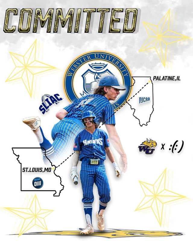 Quinton Johnston (@quintonjhnston5) on Twitter photo I am excited to commitment to Webster University to continue my academic and athletic career. I would thank Dom Milano, Hank Schau, and Mason Schaller for the opportunity at Harper College this past year. Excited for the next 2 years #gogorloks
<a href="/_HarperBaseball/">Harper College Baseball</a> <a href="/WebsterBaseball/">Webster Baseball</a> I am excited to commitment to Webster University to continue my academic and athletic career. I would thank Dom Milano, Hank Schau, and Mason Schaller for the opportunity at Harper College this past year. Excited for the next 2 years #gogorloks
<a href="/_HarperBaseball/">Harper College Baseball</a> <a href="/WebsterBaseball/">Webster Baseball</a>