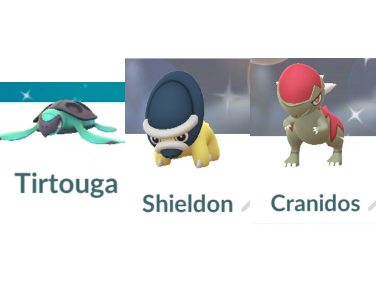 PokemonGo_FD's tweet photo. ✨Cranidos or Shieldon or Tirtouga shiny Pokemos.
✨Adventure week 2024 Egg shiny Pokemons in my shop.
If you want any shiny Pokemon, please contact with me.
#ShinyPokemon
#adventureweek
#PokemonGO
#PokemonGoCollectorFD
#shinyCranidos
#shinyShieldon
#shinyTirtouga https://t.co/073vYj5zax