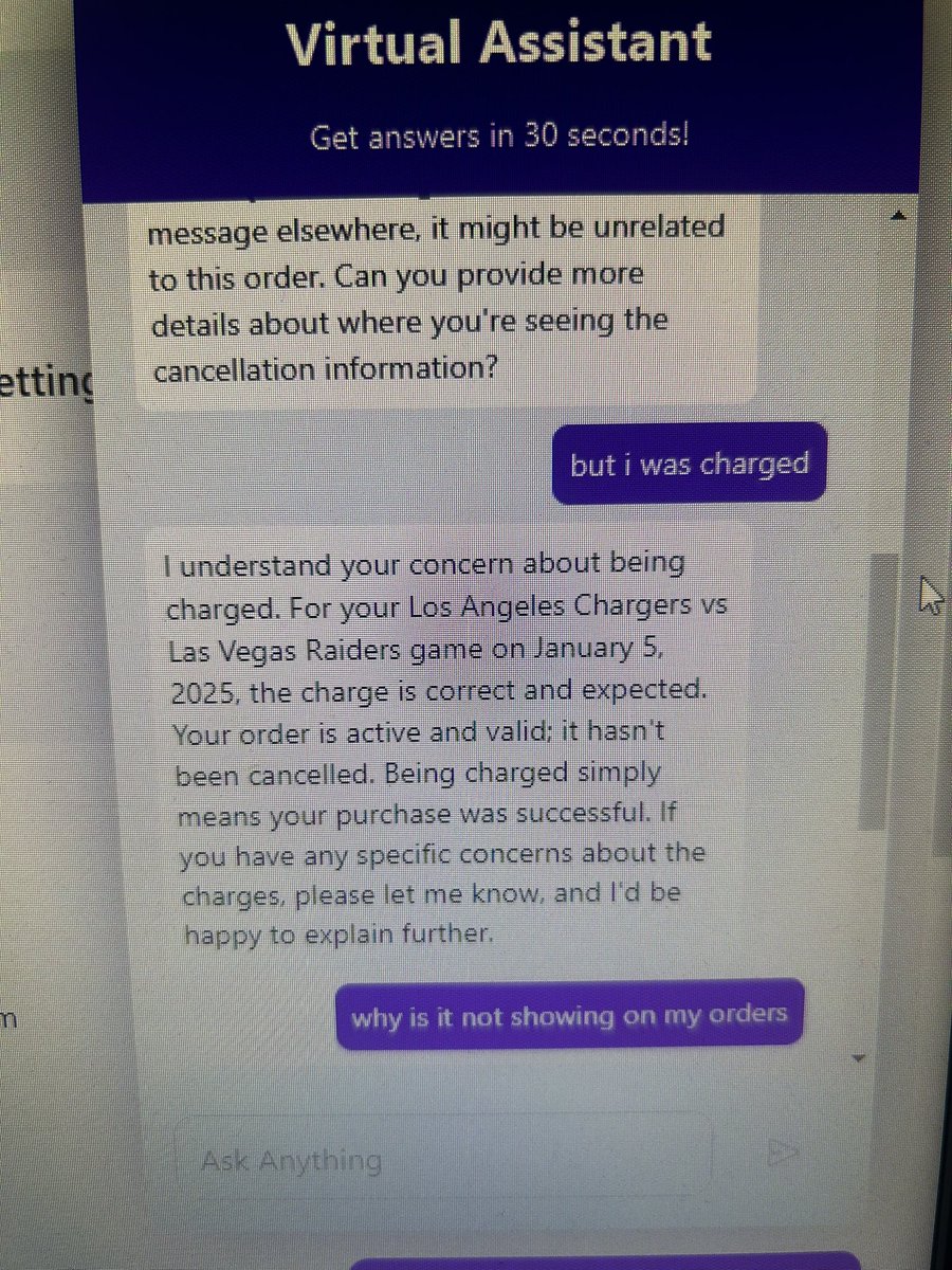 Renae_Oj's tweet photo. @TeamStubHub you have the worst customer service https://t.co/JAPwSyFwGf
