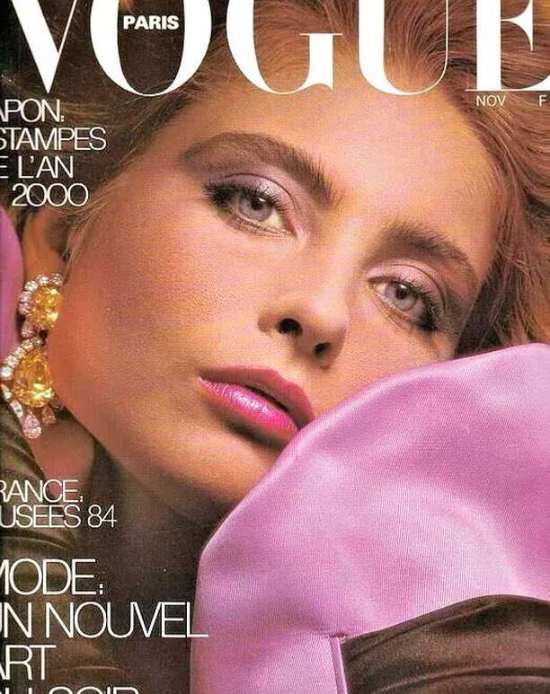 TheKimAlexis's tweet photo. Repost: farrahloveebay
Vintage Vogue Paris 1984 with Kim Alexis by Albert Watson. ✨
#VintageFashion #VogueParis #KimAlexis #AlbertWatson #1980sFashion #VintageVogue #FashionPhotography #ClassicModels #FashionHistory #IconicPhotography #RetroStyle #Supermodel #EditorialFashion https://t.co/sf6KqeHwd0