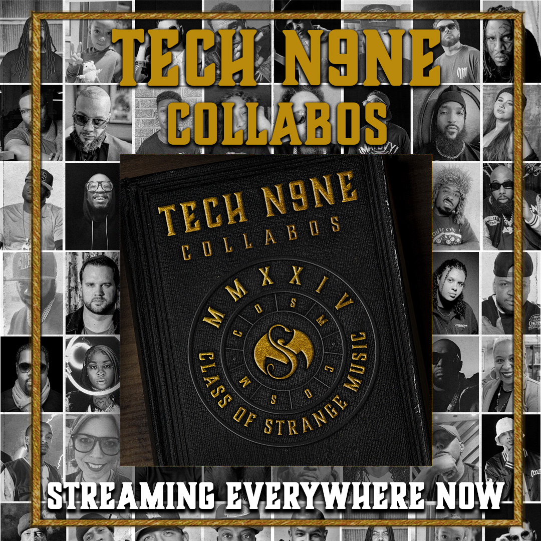 TechN9ne's tweet image. Which song yall bumpin?

Stream #COSM&amp;gt;&amp;gt; lnk.to/T9COSM