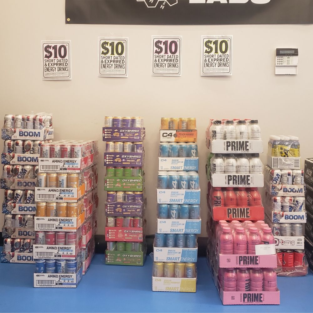 SuppWarehouse's tweet photo. ️‍🔥 $10 Cases of Short Dated &amp; Recently Expired Energy Drinks ️‍🔥⁠
⁠
Swing by Supplement Warehouse Bolingbrook⁠
⁠
⚡ C4 Smart Energy⁠
⚡ Bang Energy Drink⁠
⚡ Hyde Energy Drink⁠
⚡ Optimum Amino Energy⁠
⚡ And Many more

⁠
#bolingbrook #naperville #romeoville
⁠ https://t.co/fC2YsPULGs