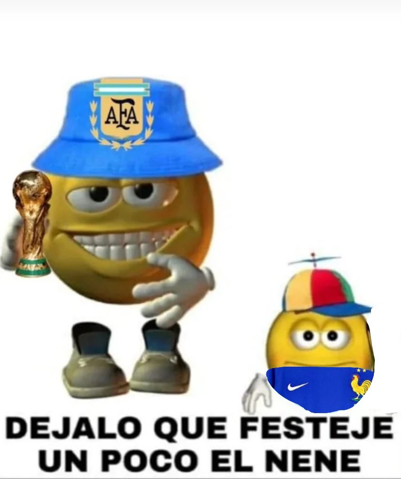 Los Franceses están tan resentidos de Qatar que festejaron esto como un título