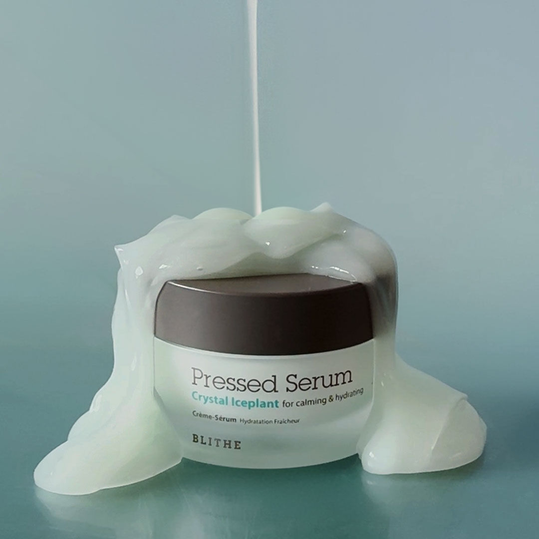 BLITHECOSMETIC's tweet image. 🌿 Need intense hydration and calming for your skin? Meet Blithe&apos;s Pressed Serum - Crystal Iceplant! 🌧️✨ Perfect for oily skin, it soothes redness, controls sebum, and retains moisture. Use morning and evening for best results. #BlitheBeauty #PressedSerum #KBeauty #SkinCare