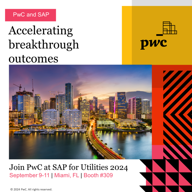 ebarrera5's tweet photo. PwC at SAP for Utilities https://t.co/T0K84aLSvs https://t.co/5ALlHOIXuP