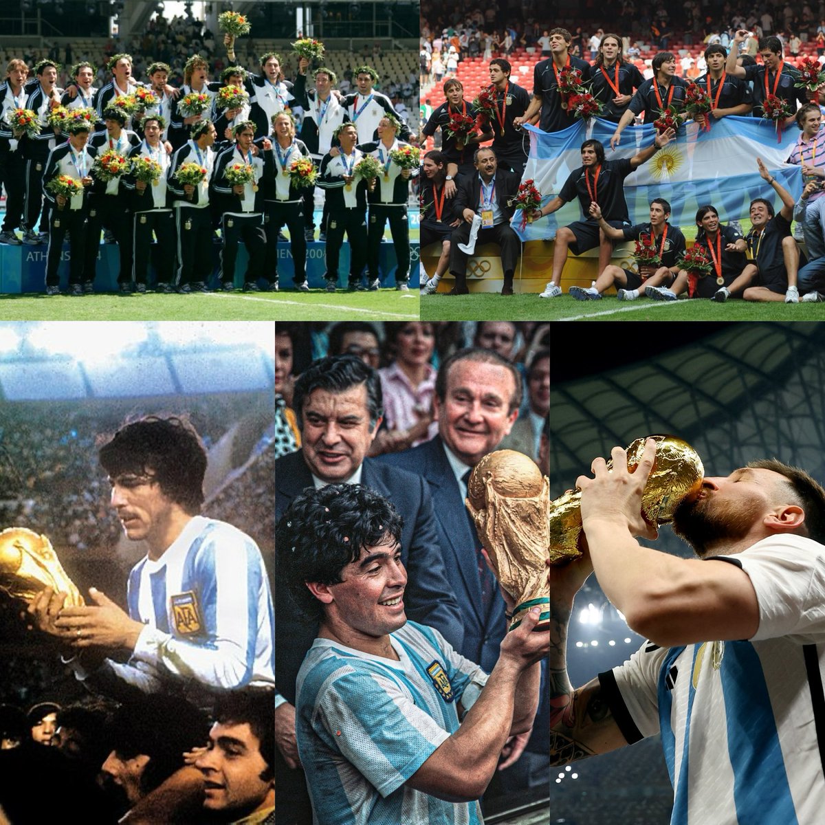 2 Medallas de oro en Juegos Olímpicos y 3 Copas del Mundo. 🏆🏅

De mínima si no tenes eso, no me importa tu opinión.